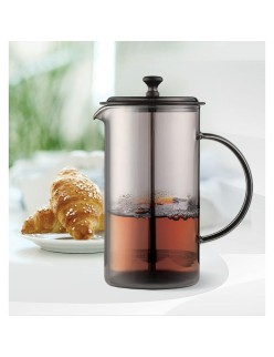 Teapot Feel Maestro MR-1861-1000 Black Translucent Stainless steel Borosilicate Glass 1 L