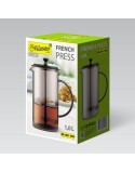 Teapot Feel Maestro MR-1861-1000 Black Translucent Stainless steel Borosilicate Glass 1 L
