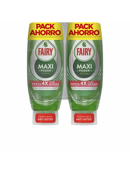 Gel Lavavajillas Fairy MAXI PODER 450 ml 2 Unidades