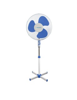 Ventilateur sur Pied Esperanza EHF001WB Bleu Blanc 50 W