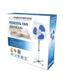 Ventilateur sur Pied Esperanza EHF001WB Bleu Blanc 50 W