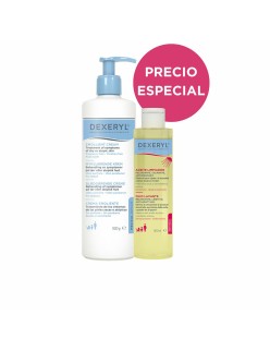 Badeset für Babys Dexeryl Dermatological Expertise 2 Stücke