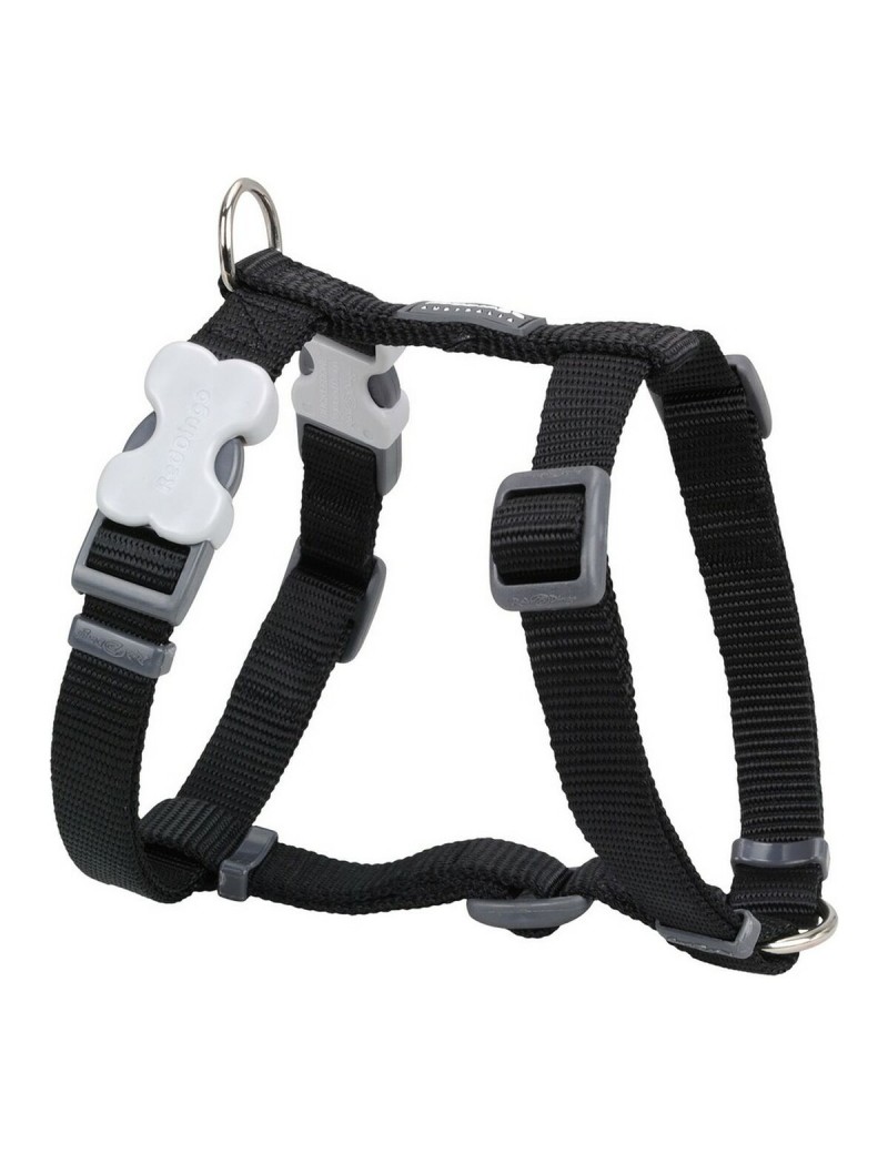 Imbracatura per Cani Red Dingo Liscio 37-61 cm Nero