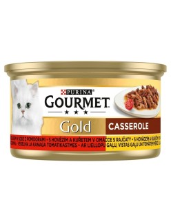 Cat food Purina GOURMET Gold Chicken Veal 85 g