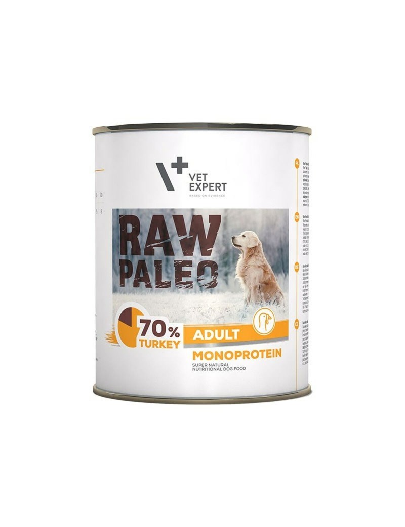 Comida húmeda VETEXPERT Adult Monoprotein Pavo 800 g