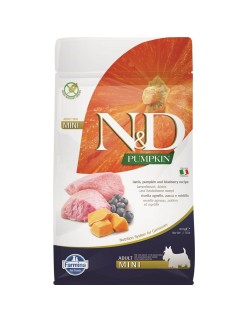 Fodder Farmina N&D Mini Adult Blueberry Lamb Pumpkin 800 g