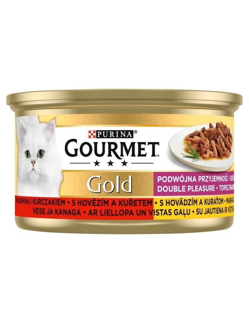 Comida para gato Purina Gourmet Gold Frango Vitela 85 g