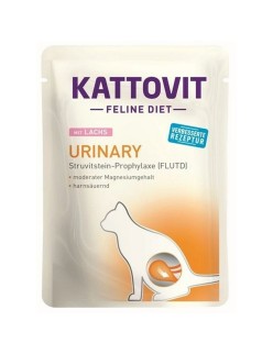Comida para gato Kattovit Urinary Salmon Peixe 85 g