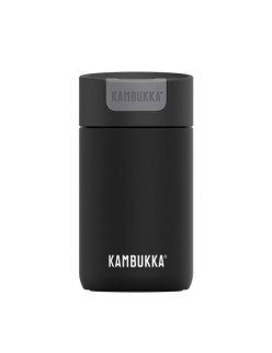 Thermosflasche Kambukka Olympus Schwarz Silikon Edelstahl 300 ml