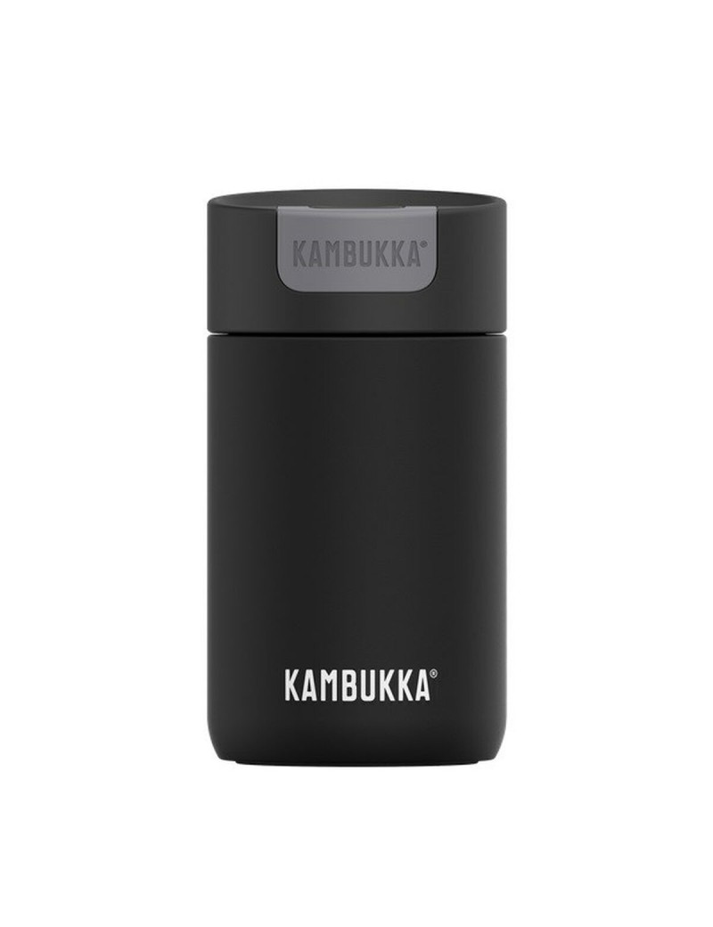 Thermosflasche Kambukka Olympus Schwarz Silikon Edelstahl 300 ml
