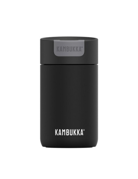 Thermosflasche Kambukka Olympus Schwarz Silikon Edelstahl 300 ml