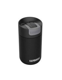 Thermosflasche Kambukka Olympus Schwarz Silikon Edelstahl 300 ml