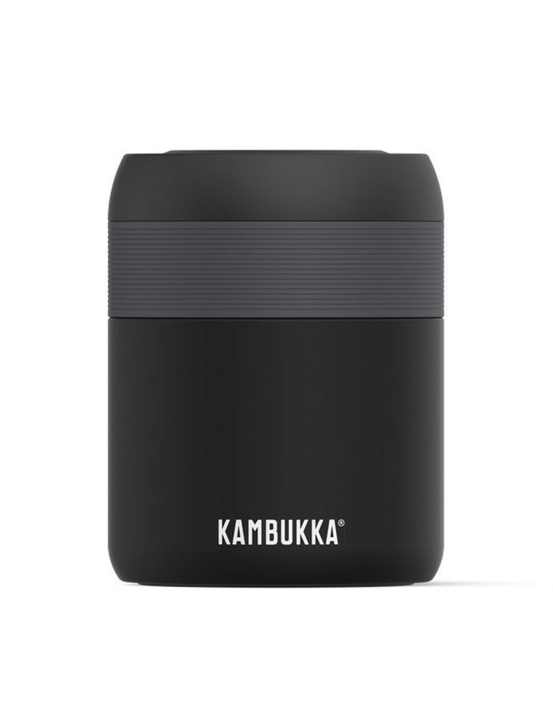 Thermosflasche Kambukka Bora Schwarz Edelstahl 600 ml
