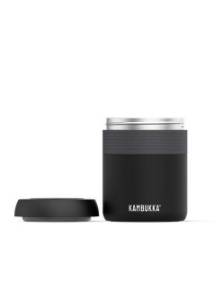 Thermosflasche Kambukka Bora Schwarz Edelstahl 600 ml