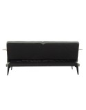 Sofá-cama DKD Home Decor 203 x 87 x 81 cm Preto Metal Castanho Verde