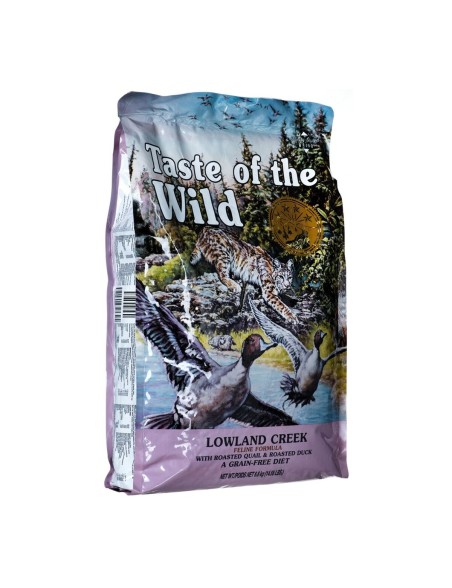 Comida para gato Taste Of The Wild Lowland Creek Adulto Pato 6,6 kg