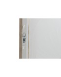 Cuadro Home ESPRIT Blanco Crema Mediterráneo 40 x 3 x 40 cm (4 Unidades)