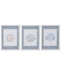 Bild Home ESPRIT Blau Creme 30 x 3 x 40 cm (3 Stück)