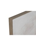 Cuadro Home ESPRIT Blanco Beige Purpurina Mediterráneo 60 x 3 x 90 cm (2 Unidades)