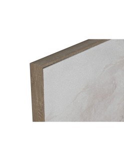 Cuadro Home ESPRIT Blanco Beige Purpurina Mediterráneo 60 x 3 x 90 cm (2 Unidades)