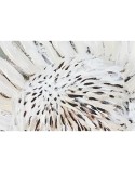 Painting Home ESPRIT Yellow White Red Green Cottage 83 x 4,5 x 83 cm (2 Units)