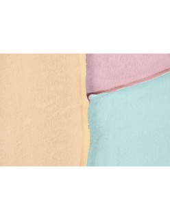 Cadre Home ESPRIT Blanc Rose Turquoise Abstrait Urbaine 102 x 4,5 x 102 cm (2 Unités)