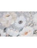 Cuadro Home ESPRIT Azul Blanco Verde Beige Jarrón Shabby Chic 70 x 3,5 x 50 cm (2 Unidades)