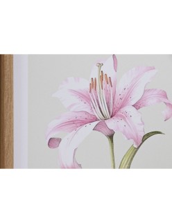 Cuadro Home ESPRIT Flores Shabby Chic 30 x 1,8 x 40 cm (4 Unidades)