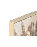 Cuadro Home ESPRIT Verde Beige Maceta Cottage 123 x 4,5 x 83 cm (2 Unidades)