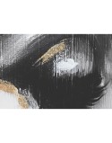 Cuadro Home ESPRIT Blanco Negro Gris Dorado Mujer (2 Unidades)