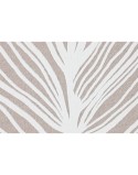 Cuadro Home ESPRIT Blanco Natural Hoja de planta Escandinavo 83 x 4,5 x 83 cm (2 Unidades)
