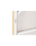 Cuadro Home ESPRIT Blanco Natural Hoja de planta Escandinavo 83 x 4,5 x 83 cm (2 Unidades)