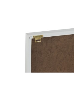 Cuadro Home ESPRIT Blanco Beige Mariposa Shabby Chic 40 x 2,2 x 40 cm (2 Unidades)