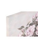 Bild Home ESPRIT Weiß Rosa Rosen Romantisch 60 x 3 x 60 cm (4 Stück)