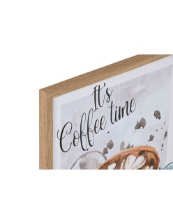 Pintura Home ESPRIT Castanho Cinzento Vintage 30 x 1,8 x 40 cm (2 Unidades)