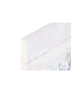 Bild Home ESPRIT Blau Grau Shabby Chic Hortensie 60 x 3 x 60 cm (2 Stück)