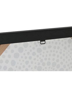 Bild Home ESPRIT Weiß Schwarz abstrakt Moderne Lackierung 60 x 3,5 x 80 cm (2 Stück)