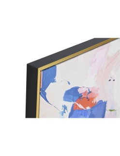 Cuadro Home ESPRIT Abstracto Urbano 122,5 x 3,5 x 82,5 cm (2 Unidades)