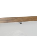 Cuadro Home ESPRIT Blanco Beige Gris Pájaro Oriental 80 x 3,5 x 80 cm (2 Unidades)