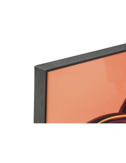Cuadro Home ESPRIT Naranja chica 80 x 3,5 x 80 cm (2 Unidades)