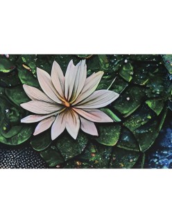 Painting Home ESPRIT Printed 150 x 0,4 x 100 cm