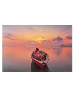 Pintura Home ESPRIT Impresso 150 x 0,4 x 100 cm