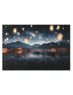 Cuadro Home ESPRIT Impreso 150 x 0,4 x 100 cm