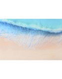 Cuadro Home ESPRIT Azul Beige Impreso 150 x 0,4 x 100 cm