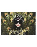 Painting Home ESPRIT Printed 150 x 0,4 x 100 cm