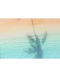 Painting Home ESPRIT Blue Beige Printed 150 x 0,4 x 100 cm