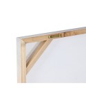 Pintura Home ESPRIT Azul Dourado Praia Mediterrâneo 80 x 3 x 80 cm (2 Unidades)