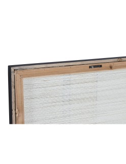 Pintura Home ESPRIT Branco Bege Moderno 60 x 3 x 80 cm (2 Unidades)