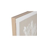 Pintura Home ESPRIT Branco Bege Vaso Tradicional 62 x 4,5 x 122 cm (2 Unidades)
