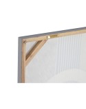 Quadro Home ESPRIT Azzurro Verde Astratto Città 80 x 3 x 80 cm (2 Unità)